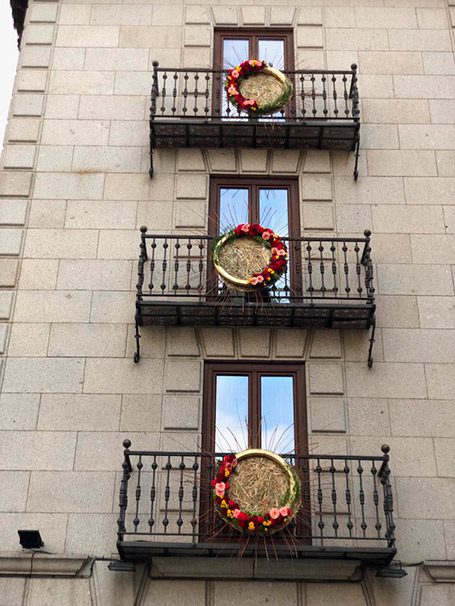 Decoración floral del hotel Sercotel Alfonso VI