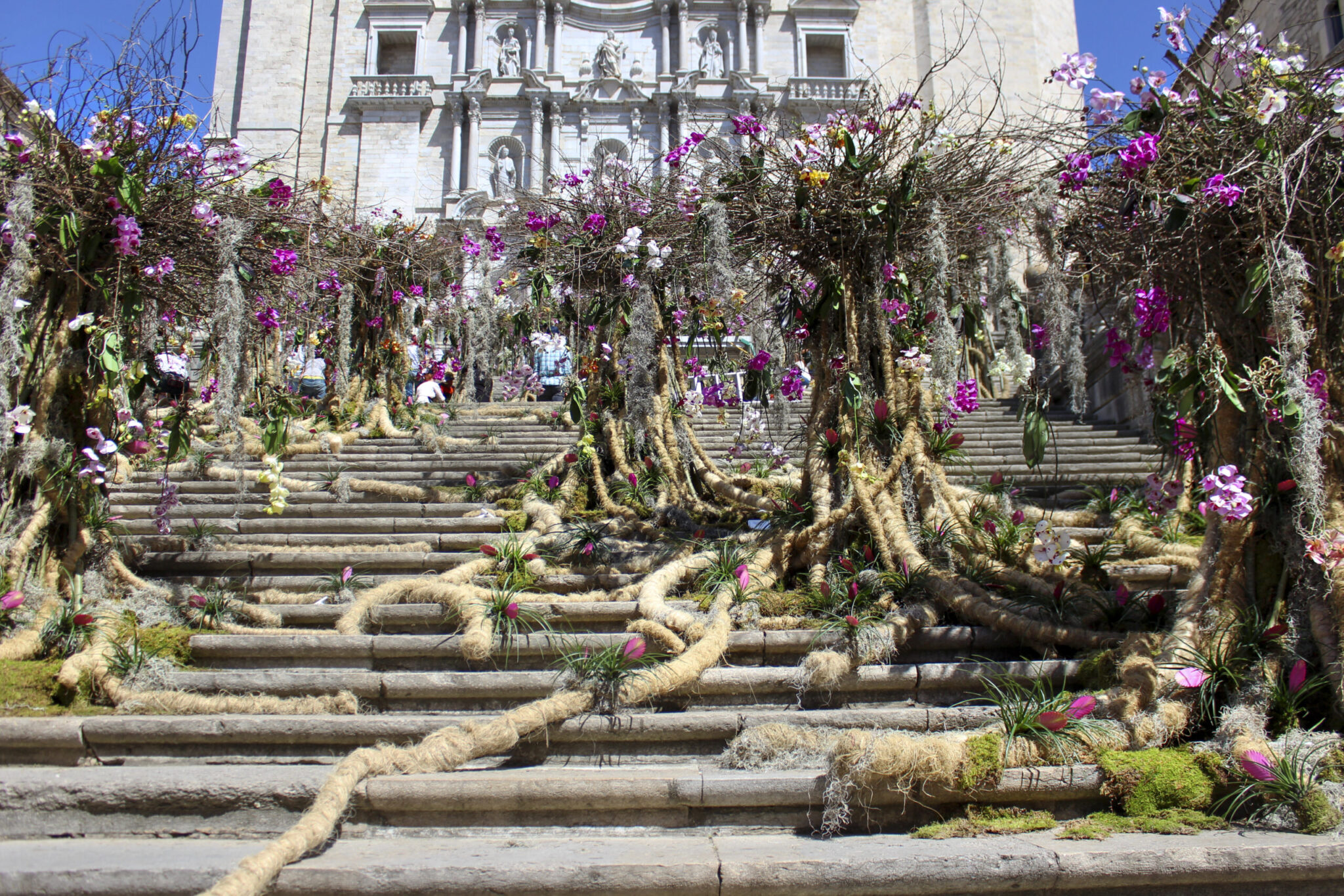 Curso de Grandes Espacios Florales – Proyecto real en Girona